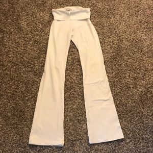 Hard Tail white boot leggings